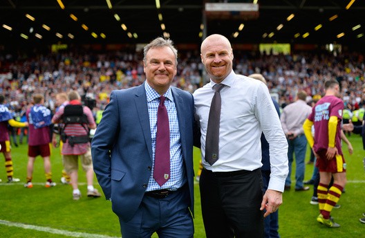 Burnley Chairman Mike Garlick 